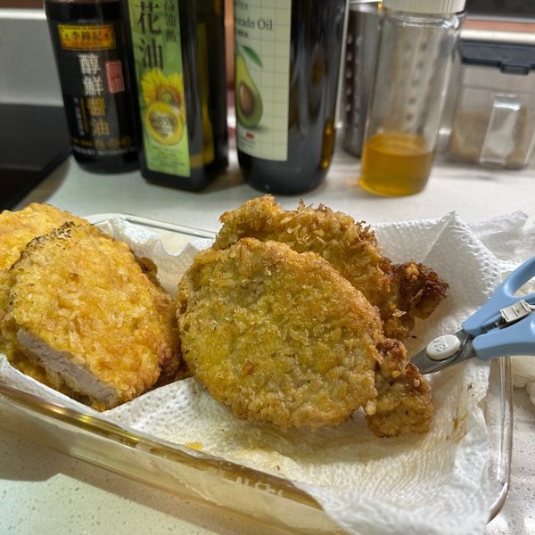 炸豬排 : Eva Choi一起做