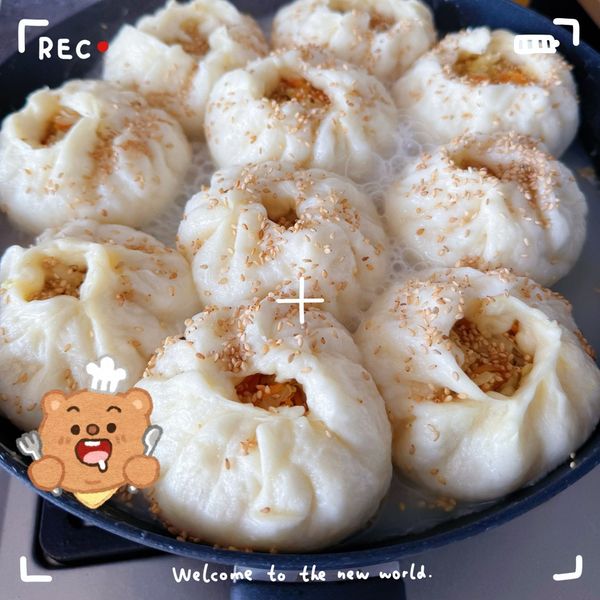 豬肉高麗菜水煎包 : kelen1219一起做