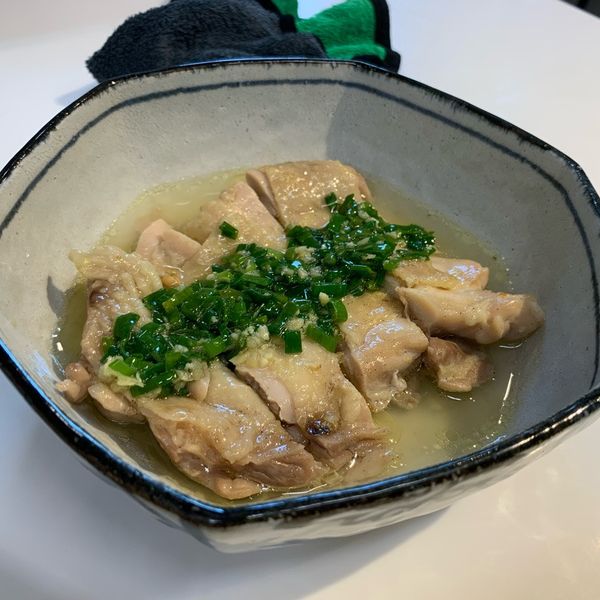 蔥油雞-簡單電鍋料理：石文儒 一起做