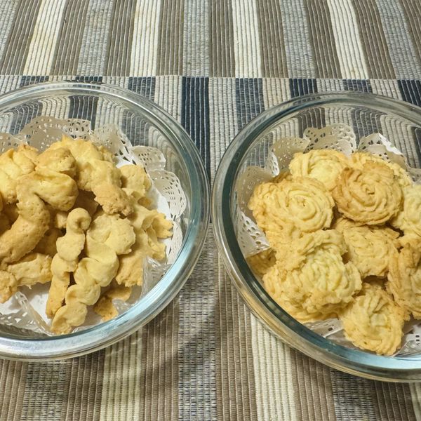 ❕超酥❕黃油曲奇小餅乾🍪：momo 一起做