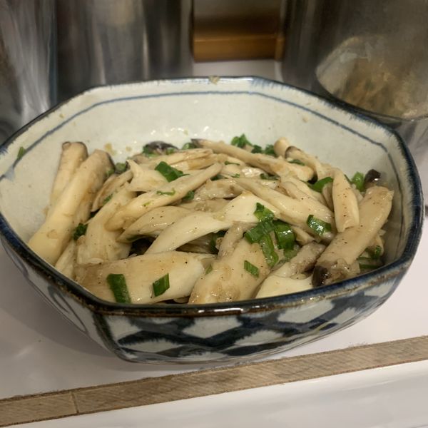 熱炒椒鹽杏鮑菇 : 石文儒一起做