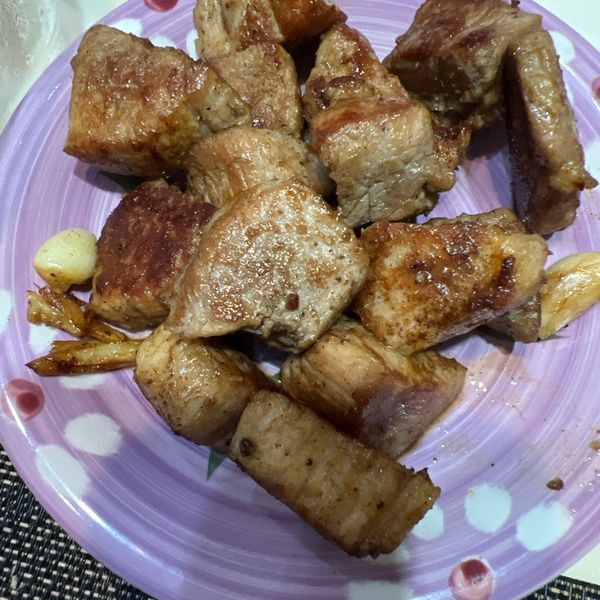 Mimi♥乾燒骰子豬 : chen chen一起做