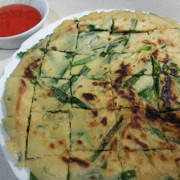 韓式煎餅 : Jun Liao一起做