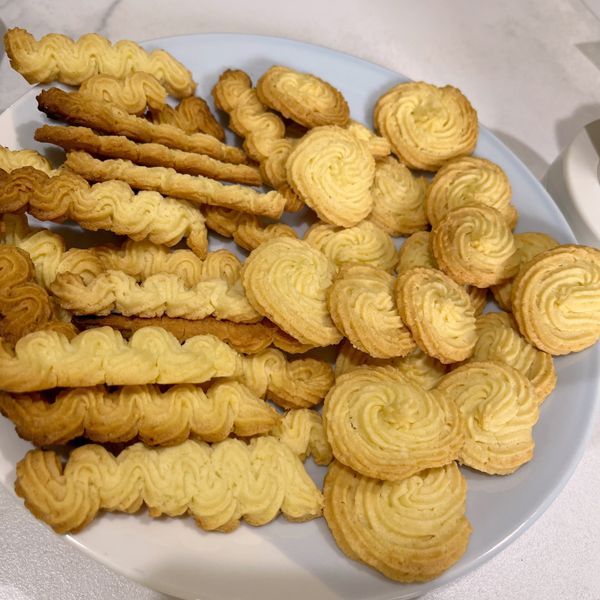 ❕超酥❕黃油曲奇小餅乾🍪：沛 一起做