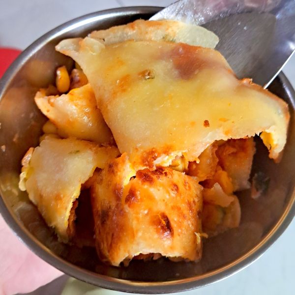 起司玉米蛋餅：Gouzimi★米菓子 一起做