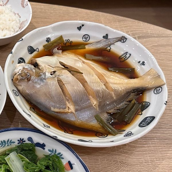 清蒸金鯧魚 : Ching 一起做