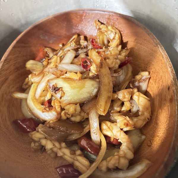 蒜蓉魷魚 : Xu-Fei Hu一起做