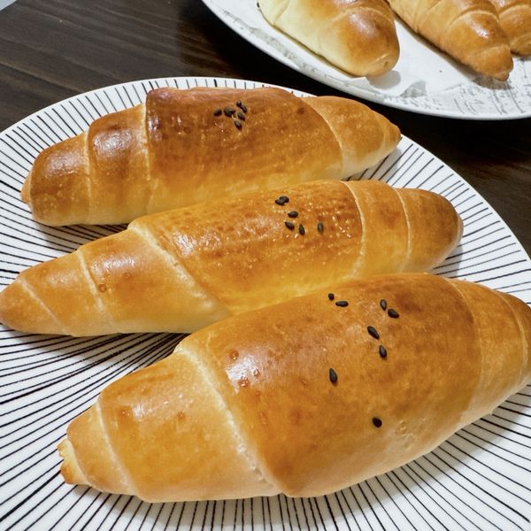 奶油小布利麵包 : Krasasha Chan一起做