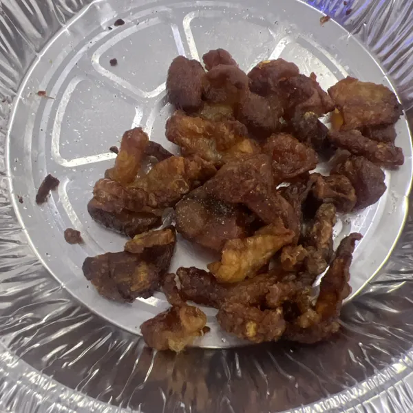 超好吃的雞皮 氣炸雞皮🐔 : Cindy🐰兔寶一起做