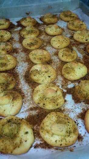 蒜味起司鹹餅乾：李悅安 一起做