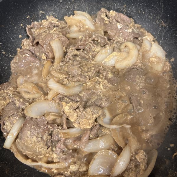 牛肉丼 : 雙寶媽一起做