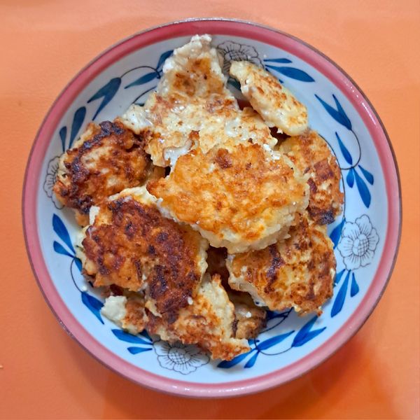 好男人料理-鮪魚豆腐煎餅 : Gouzimi★米菓子一起做