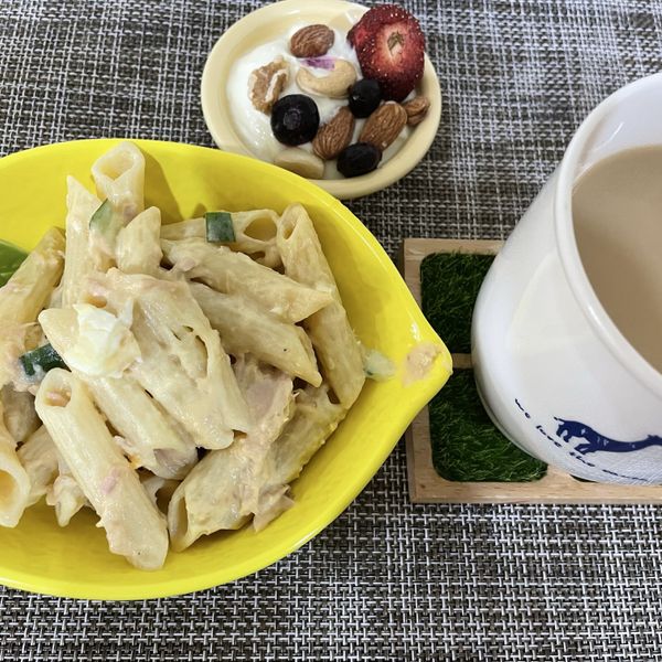 鮪魚涼拌通心粉 : Zi-en Huang一起做