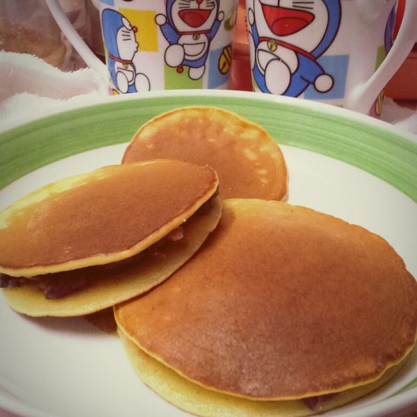 lanni  紅豆銅鑼燒：shirley 一起做