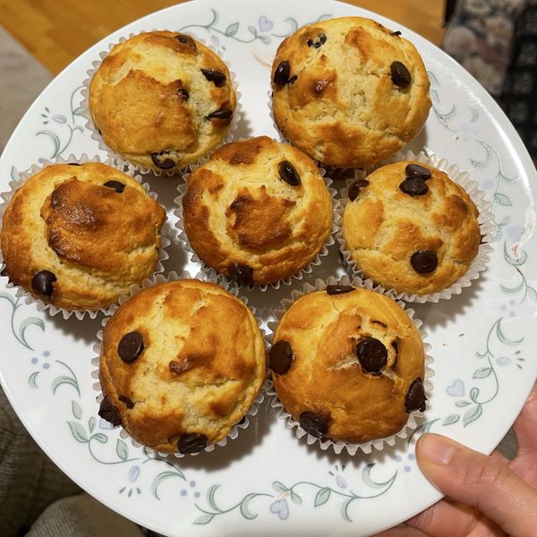 藍莓優格瑪芬 : Fiona💕一起做