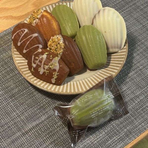 蜂蜜瑪德蓮-原味.可可.抹茶:里歐 一起做