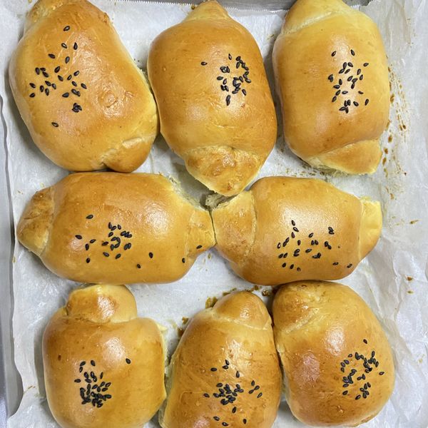 香蕉麵包捲（免揉） : 小甄一起做