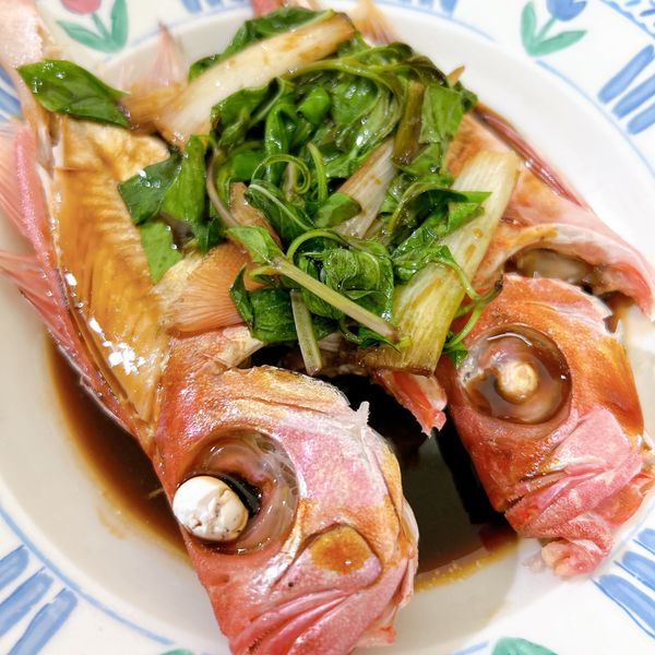 清蒸紅喉 : 熊熊一起做