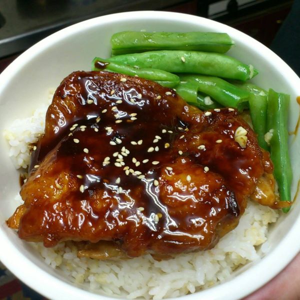 照燒雞腿排(15分鐘*免用油*免醃) : 羅小橘一起做