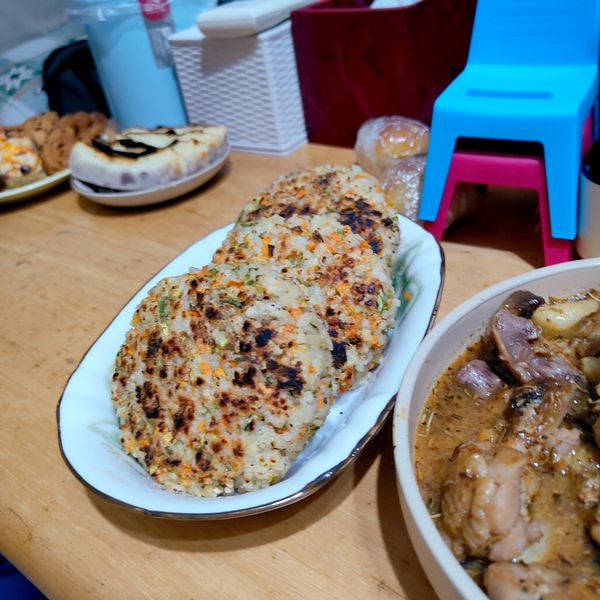 香煎米餅 : 王儒禧一起做