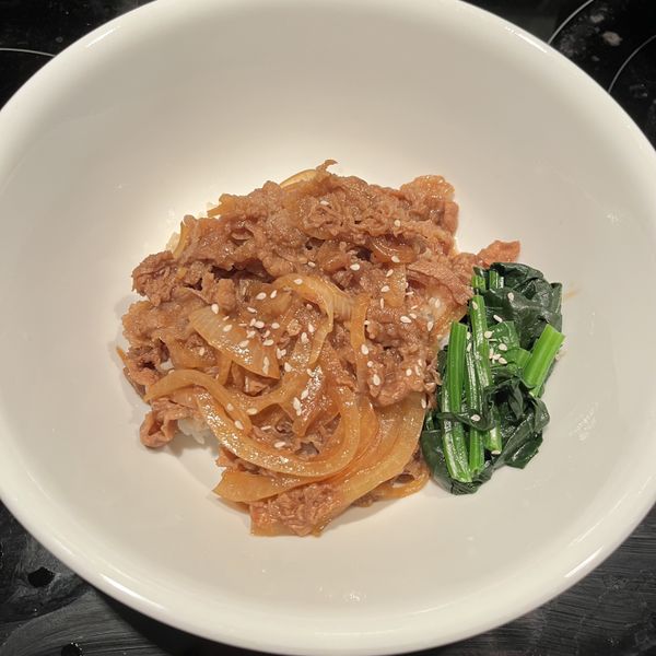 月見牛肉丼飯 : 艾麗斯一起做