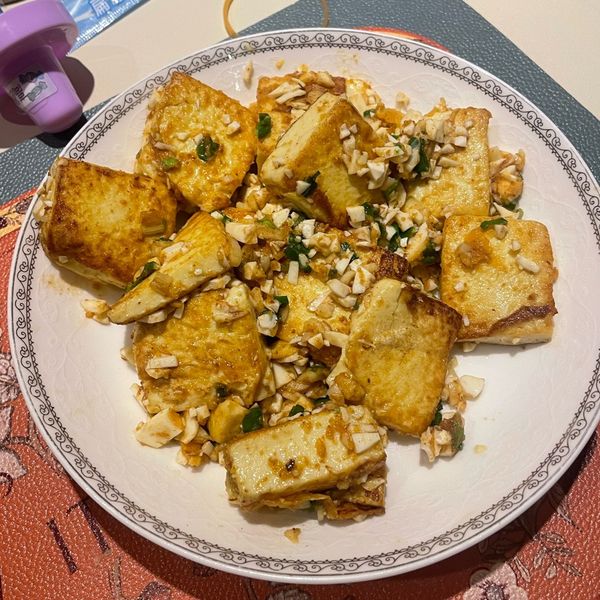 金沙豆腐 : Chef AMY一起做