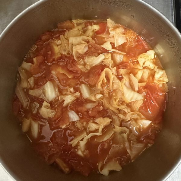 蕃茄炒高麗菜 : 張嘉惠一起做