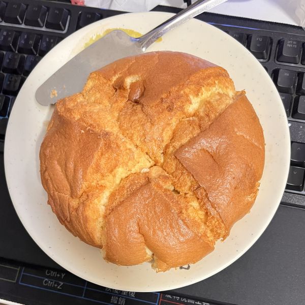 氣炸鍋古早味蛋糕 : 晴空一起做