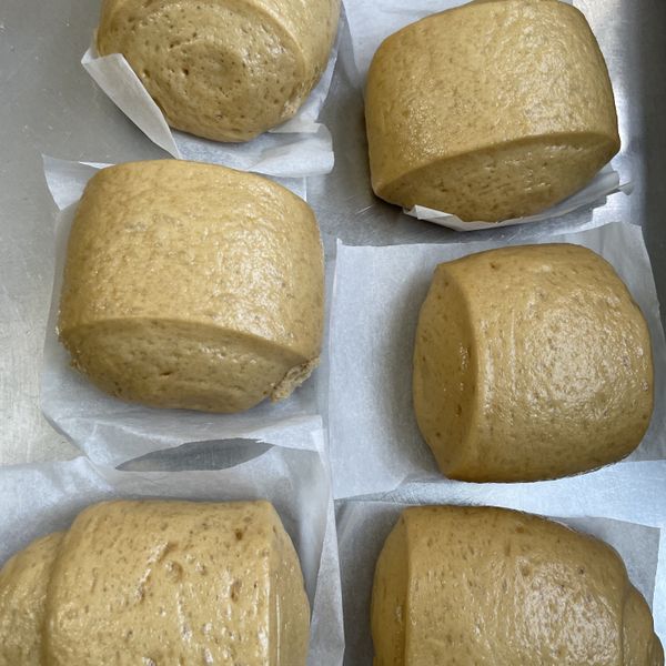 黑糖麻吉饅頭 壓麵機 : 淑文一起做