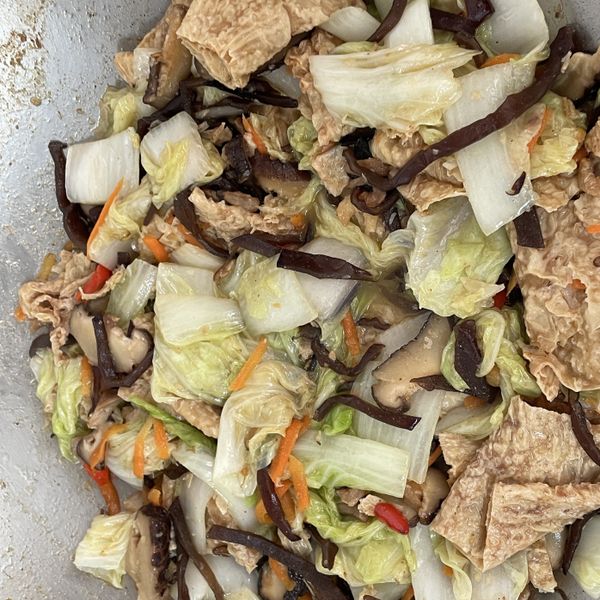 豆皮白菜滷 : 楊小新一起做