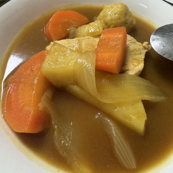 甜味松板雞肉咖喱 : Celia一起做