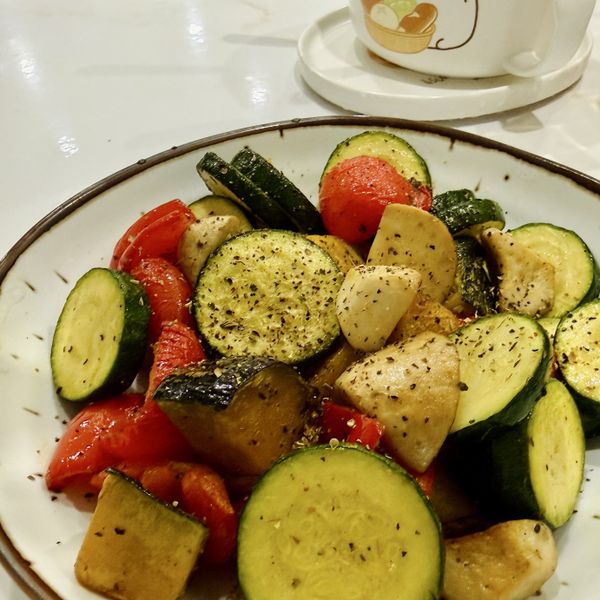 義式烤時蔬 : 想飛一起做