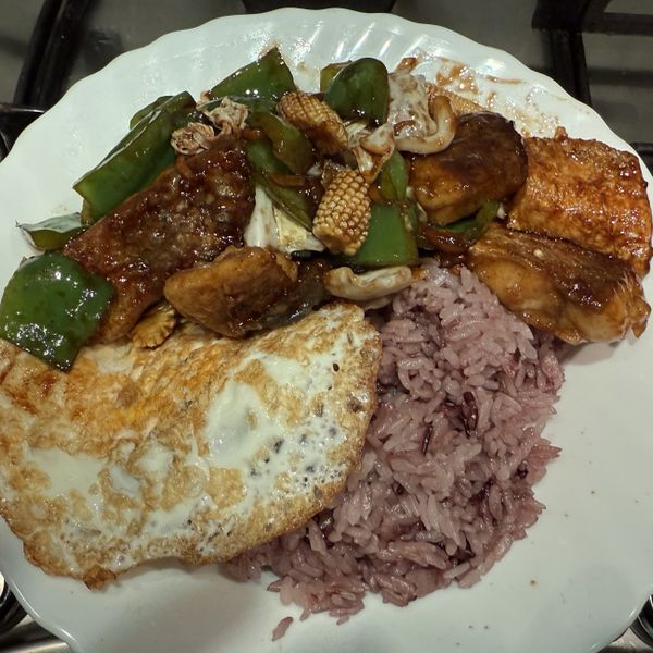 蠔油彩蔬鱸魚片 : MiMi一起做