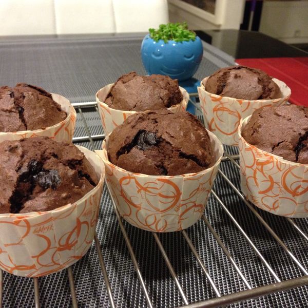 巧克力馬芬蛋糕：Paggie Lai 一起做