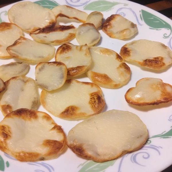 健康原味酥脆烤薯片 : Lily一起做