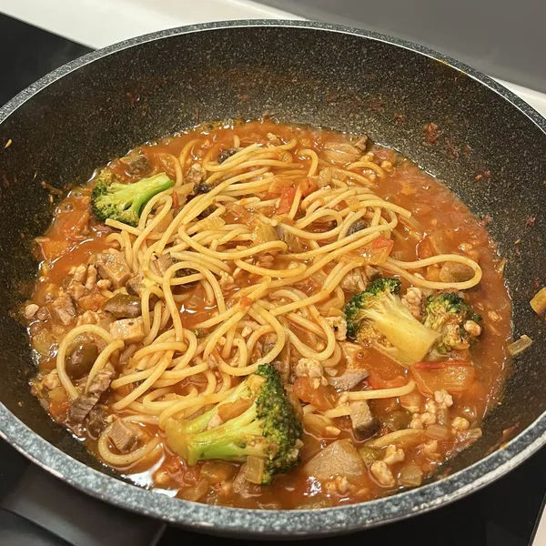 番茄肉醬 : Tina Chong一起做