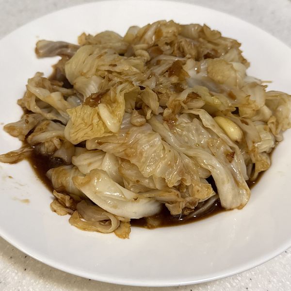 鹽麴油蔥香炒高麗菜 : 游甯喬一起做