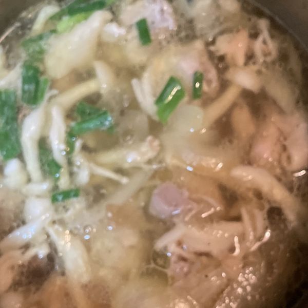 暖呼呼洋蔥嫩雞湯 : YL Wang一起做