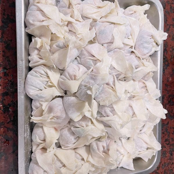 紅油鮮肉餛飩 : 藍憂荷一起做