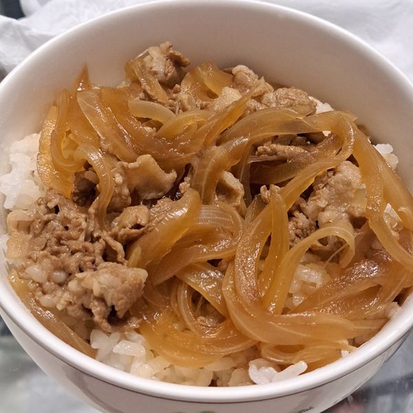 豬肉丼飯（牛丼也可以） : J Kwok一起做