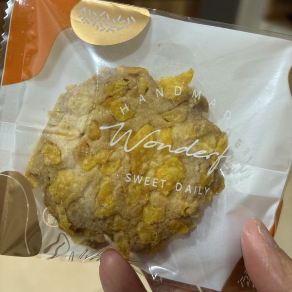仿詩特莉「玉米片餅乾」好吃又簡單♡ : 麻糬一起做