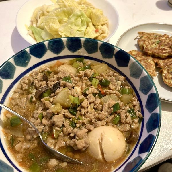 【百變】香噴噴蠔油肉燥🎶 : R一起做