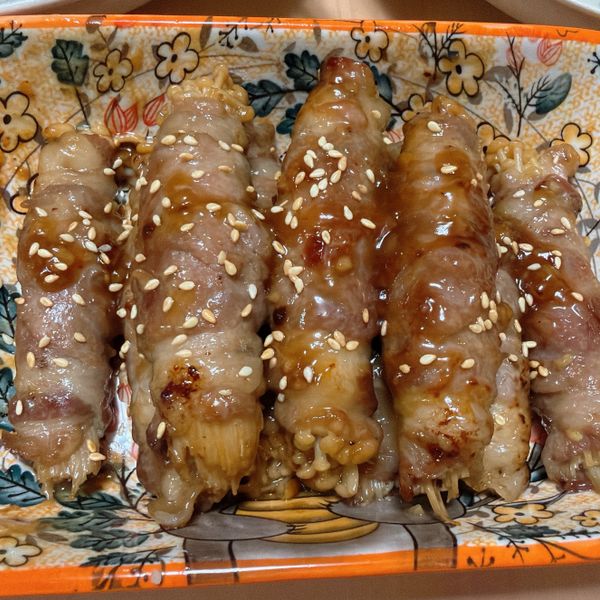 照燒蔥肉捲 : FinFin一起做