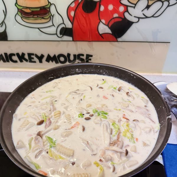 好市多出好菜：蛤蜊濃湯義大利麵 : Sandy Hu一起做