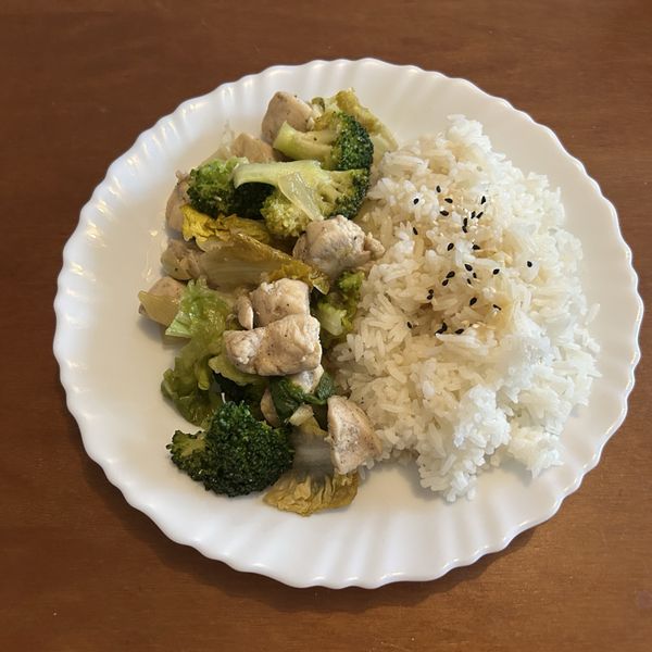 味噌雞肉炒蔬菜 : sunny一起做