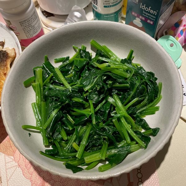 日式涼拌菠菜🎶 : Chef AMY一起做