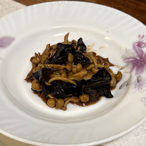 醋溜雙菇 : 游甯喬一起做