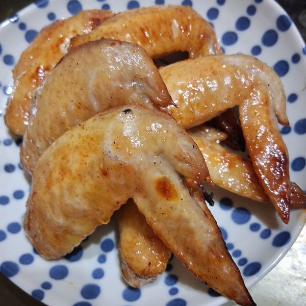 蜂蜜烤雞翅 : 麻婆豆腐丼一起做