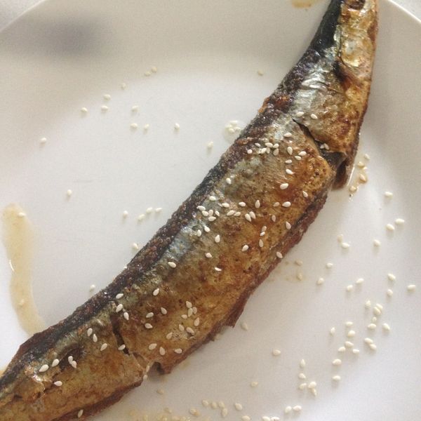 鹽烤秋刀魚：Yi-chun Huang 一起做