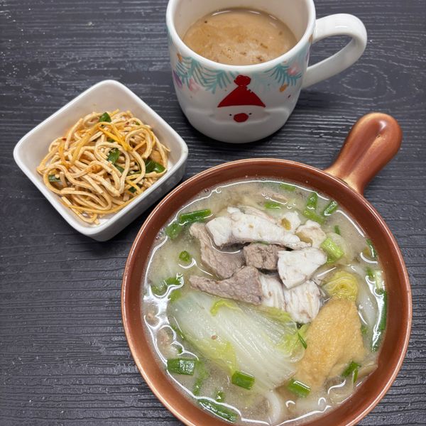 ~客家湯板條~ : 肖肖廚一起做